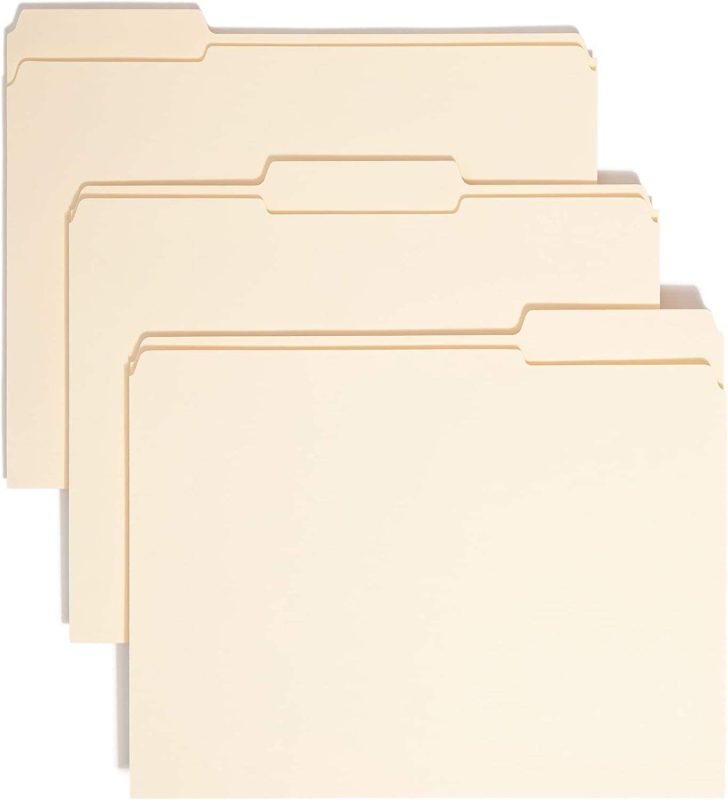 Manila Paper Folder With Cut Tabs