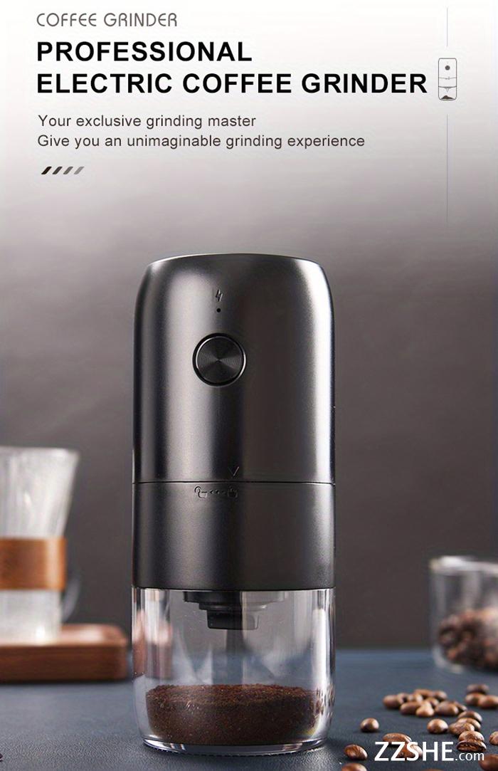 Electric Coffee Grinders Portable Electric Coffee Grinder Rechargeable Coffee Bean Grinder Coffee Maker Accessory